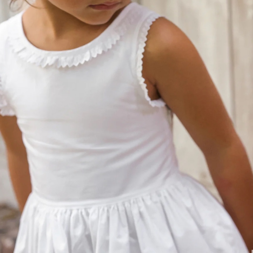 Girl's Cyrillus Paris Charlotte Summer Dress Size 10 NWOT